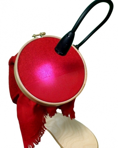 All Purpose Clip On LED Light on Hoop CS06-BK 12