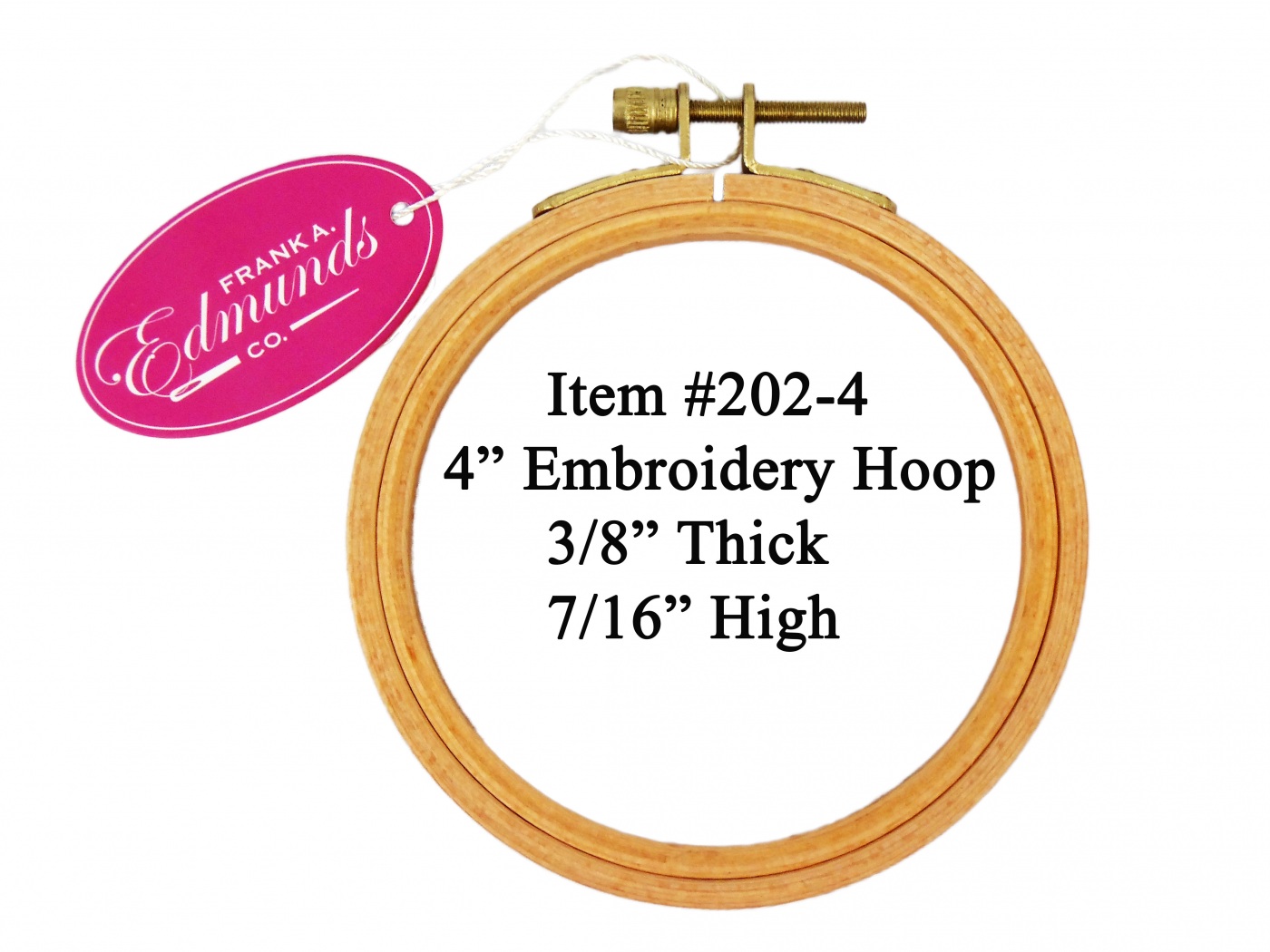 Edmunds Frank A. Beechwood Embroidery Hoop 3