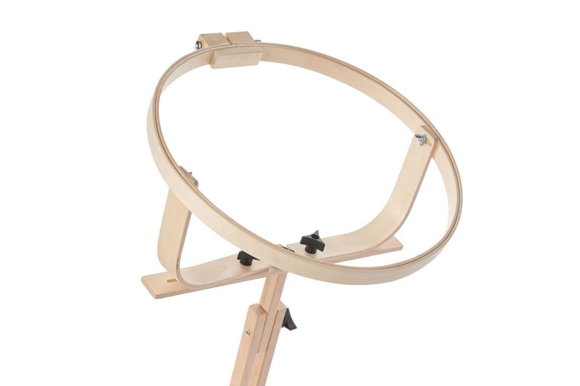 The GraceHoop Squared - 24-inch square hand-quilting hoop