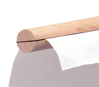 Split Rail Scroll Frame Dowel 2996
